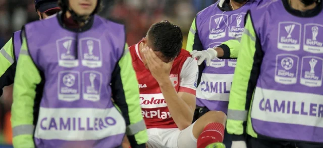 Alarmante cifra de lesionados en tan solo la fecha 10 de la Liga BetPlay. / Foto: Vizzorimage.