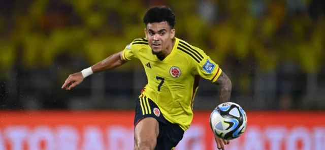 Luis Díaz, jugador colombiano / AFP