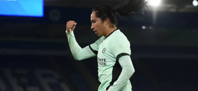 Mayra Ramírez - Delantera colombiana de Chelsea - X: @ChelseaFCW