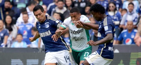 Millonarios y Cali siguen sin ganar en la Liga | Foto: VizzorImage / Juan Camilo Urrego