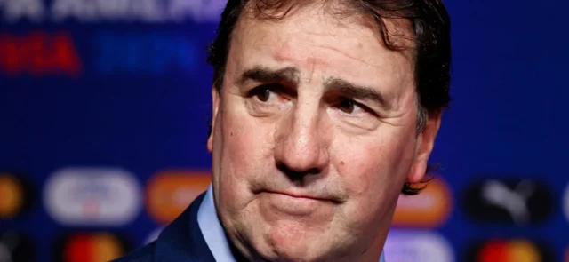 Néstor Lorenzo es el entrenador de selección Colombia desde 2022 - AFP