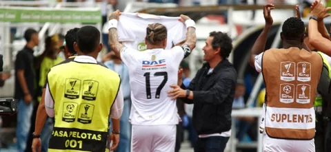 Dayro igualó el récord de Galván y Once Caldas festejó | Foto: VizzorImage / Jonh Jairo Bonilla