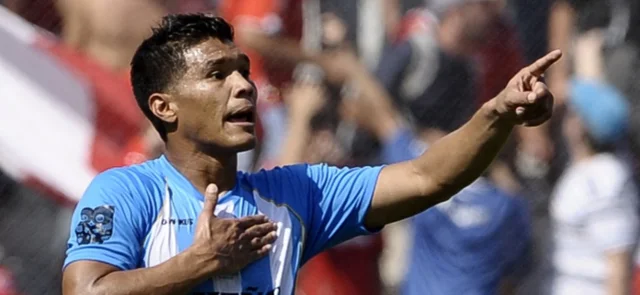 Teófilo Gutiérrez militó en Racing Club - AFP