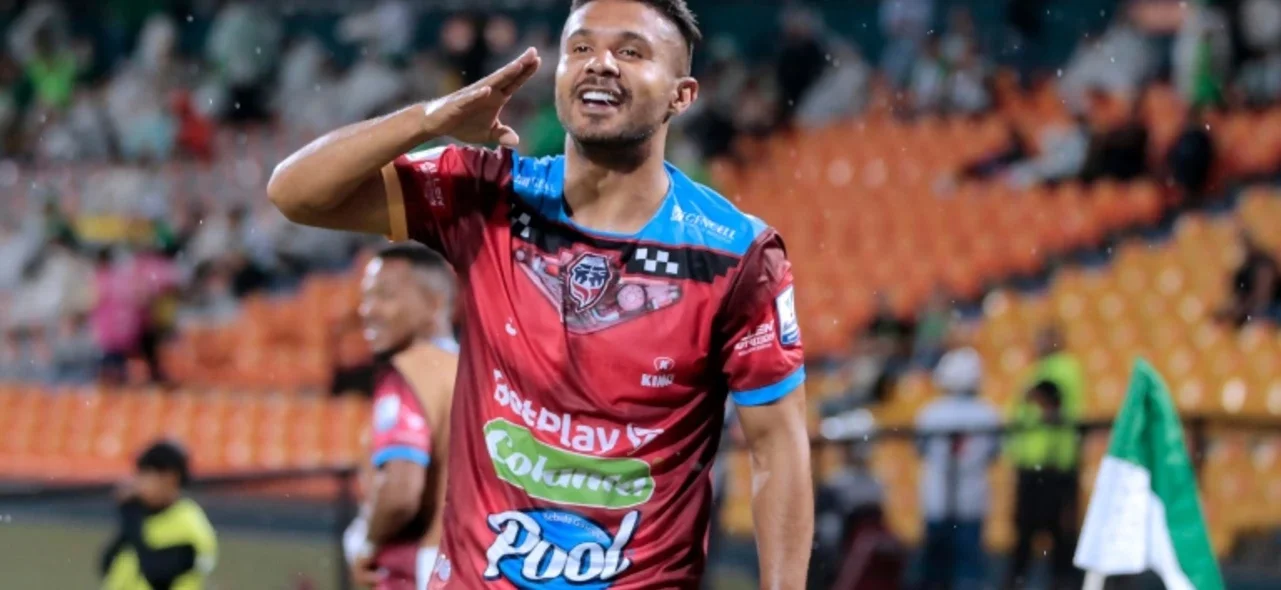 Jesús Arrieta le dio los tres puntos a Fortaleza - VizzorImage / Donaldo Zuluaga