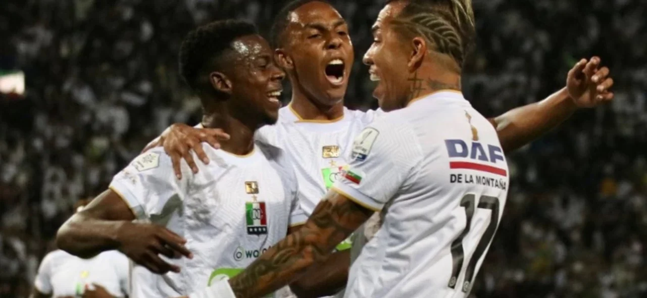 Tolima descontó al 83' con Carlos Córtes- X: @oncecaldas