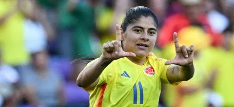 Catalina Usme - Delantera de selección Colombia Femenina - AFP