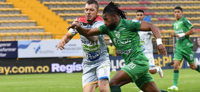 Equidad recibió a Fortaleza para disputar el duelo de la fecha 17 / VizzorImage / Felipe Caicedo