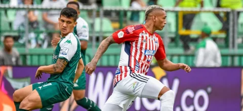 Deportivo Cali y Junior de Barranquilla empataron 0-0 en el juego de la fecha 19 de la Liga BetPlay2024-1/ VizzorImage / Oswaldo Paez