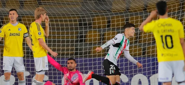 Palestino derrotó 3-1 a Millonarios. / Foto: AFP