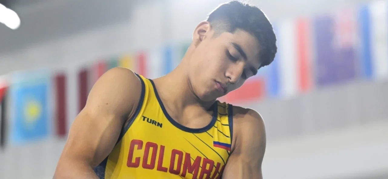 Ángel Barajas disputará sus primeros Juegos Olímpicos. / Foto: @gymnastics