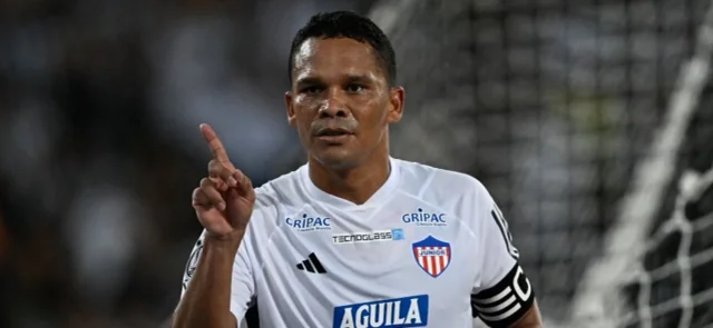 Carlos Bacca, capitán de Junior / AFP