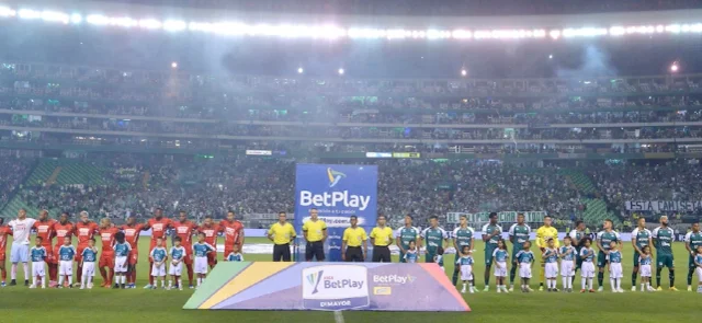 Deportivo Cali tendrá la tribuna sur inhabilitada 2 fechas. / VizzorImage - Gabriel Aponte.