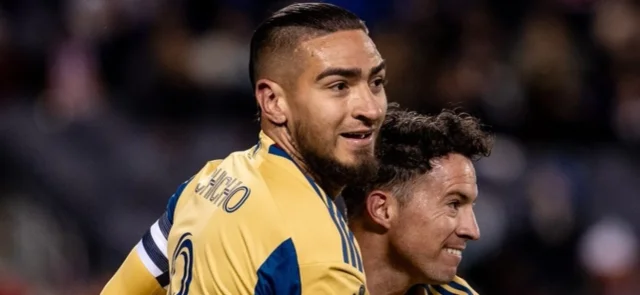 'Chicho' Arango marcó doblete ante Chicago Fire - Instagram: @realsaltlake