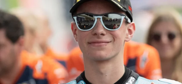 David Alonso - Corredor colombiano de Moto3 - AFP