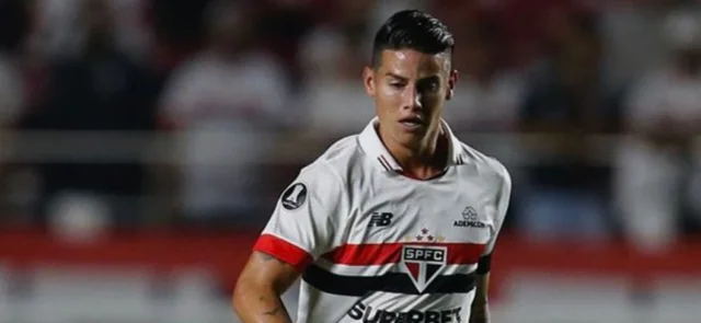 Una nueva lesión le toca la puerta a James / Foto Sao Paulo