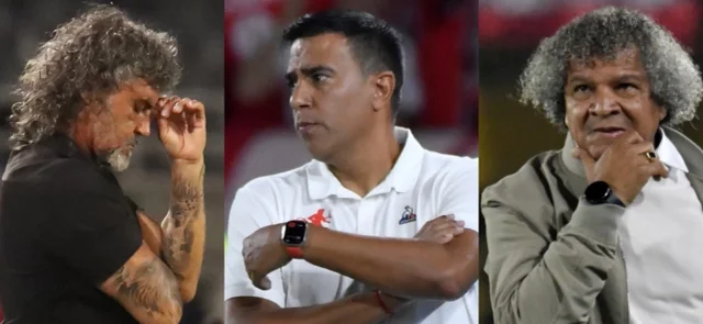 Leonel Álvarez, César Farías y Alberto Gamero - VizzorImage