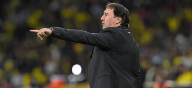 Néstor Lorenzo dirigiendo un partido de la selección Colombia /Rodrigo BUENDIA / AFP