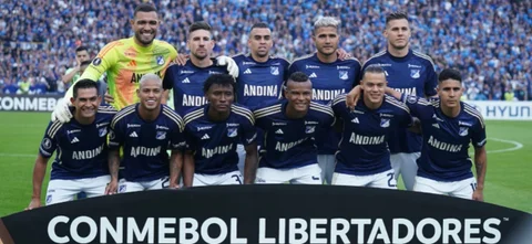 Nómina titular de Millonarios en el debut por la Copa Libertadores 2024 - VizzorImage