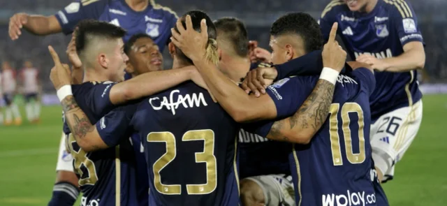 Millonarios y Palestino se enfrentarán en el encuentro por la fecha 3 del grupo E en la Copa Libertadores 2024 / VizzorImage / Luis Ramirez / Staff.