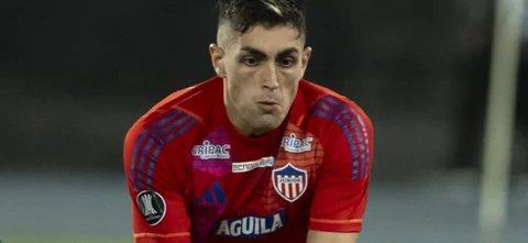 Santiago Mele - Arquero de Junior de Barranquilla - AFP