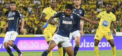 Empate sin goles entre Bucaramanga y Millonarios -VizzorImage / José David Martínez