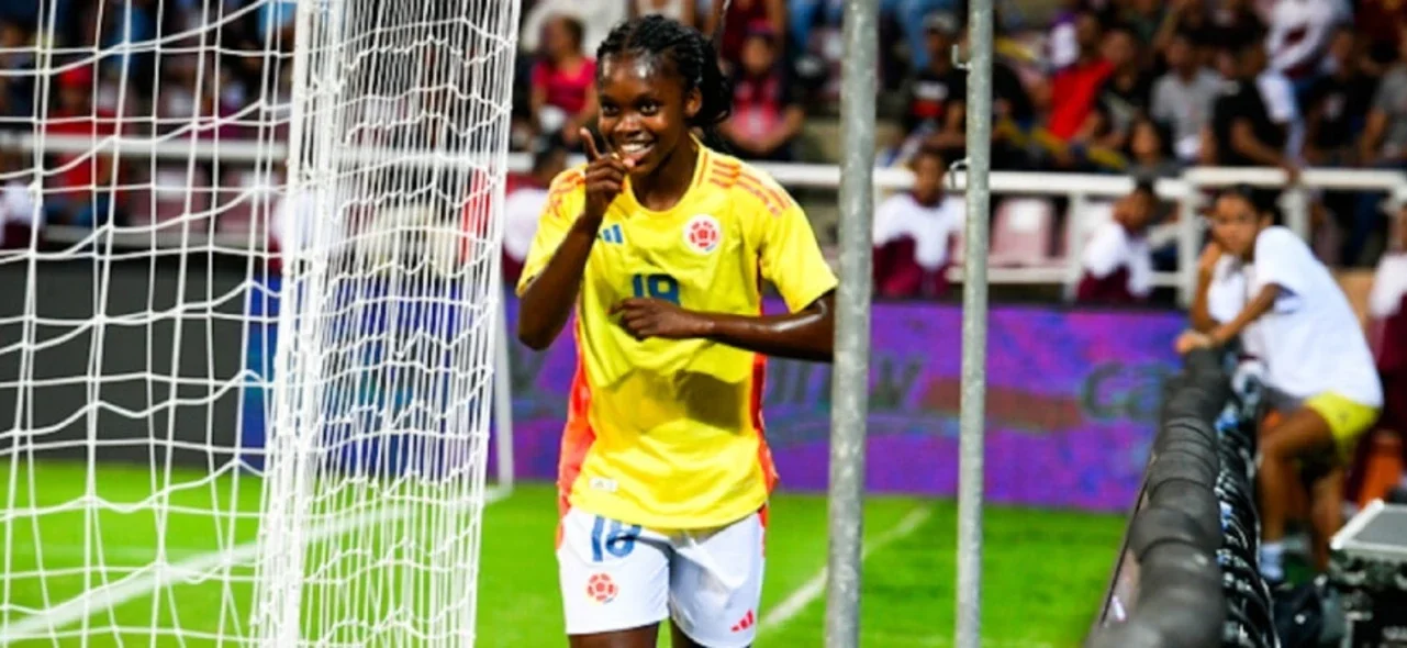 Linda Caicedo anotó doblete con la selección Colombia Femenina / FCF