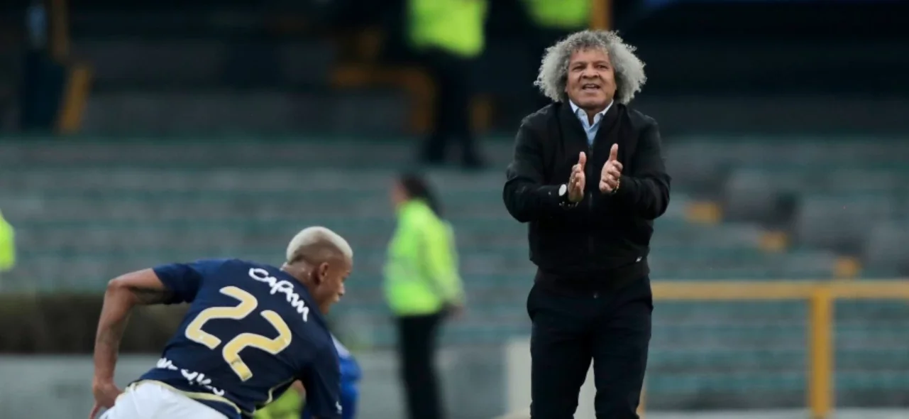 Alberto Gamero director técnico de Millonarios - VizzorImage / Andres Rot