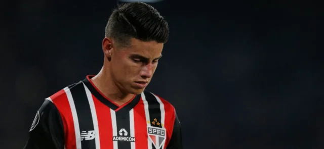 Críticas de un histórico de Sao Paulo contra James Rodríguez / AFP