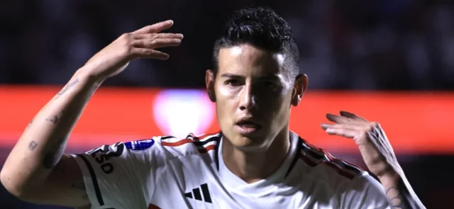 James tiene contrato con São Paulo hasta el 30/06/2025 - Marcello Zambrana / AGIF vía AFP