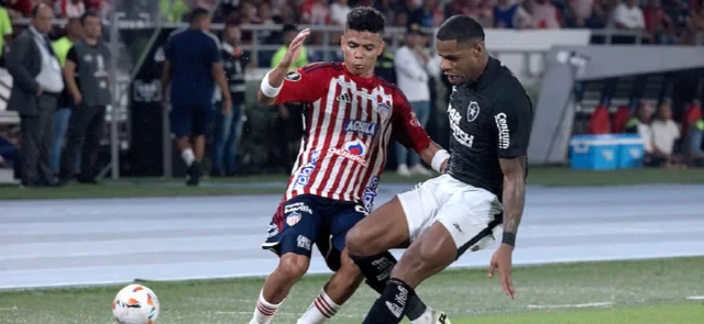 Junior empató sin goles en el encuentro ante Botafogo / VizzorImage / Jairo Cassiani