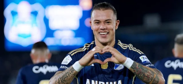 Leo Castro, destacado en Copa Libertadores - VizzorImage / Leonardo Castañeda