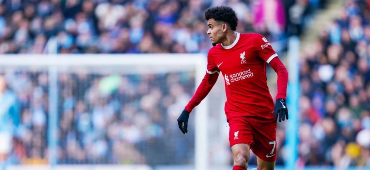 Luis Díaz ha anotado 13 goles en lo que va de la temporada con Liverpool / AFP