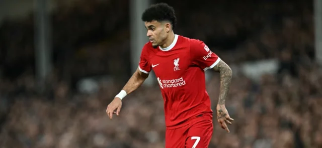 Luis Díaz quiere quedarse en Liverpool - PAUL ELLIS / AFP