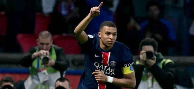 Kylian Mbapé llegó hasta las semifinales de la Champions League con PSG / AFP