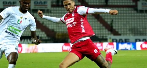 Once Caldas 0 - 0 Santa Fe - VizzorImage / Miguel Marin