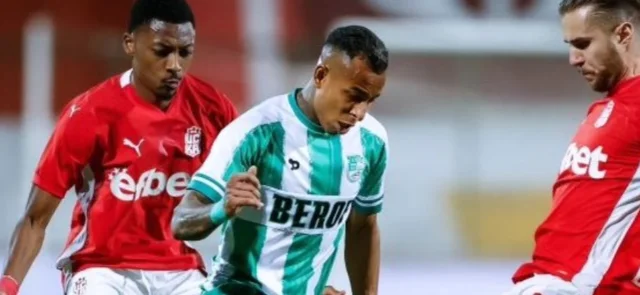 Sebastián Villa anotó 5 goles en 11 partidos con Beroe Stara Zagora / @sebastian14villa