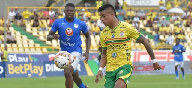 Luis 'Chino' Sandoval solo ha disputado dos partidos con Real Cartagena por el Torneo BetPlay / VizzorImage / Javier Garcia Salcedo