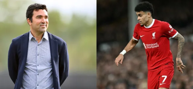 Deco no le pierde la pista a Luis Díaz / AFP