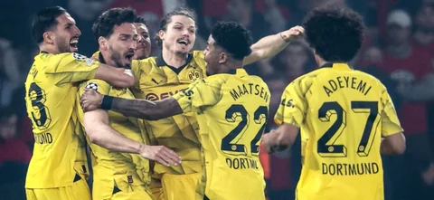 Borussia Dortmund venció a PSG y es finalista de la Champions League / FRANCK FIFE / AFP