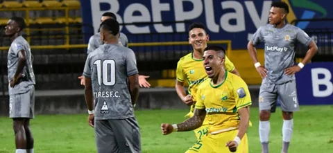 Santiago Muñoz marcó el único gol del Tigres vs. Huila - VizzorImage
