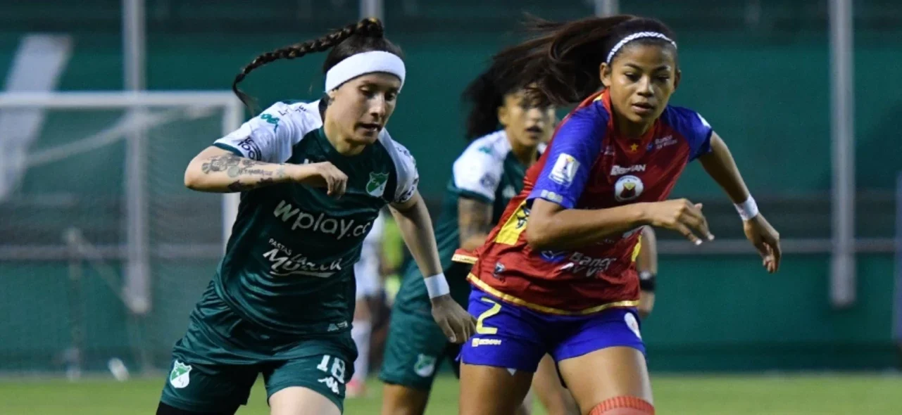 Ingrid Guerra marcó el gol del triunfo de Cali a Pasto - VizzorImage