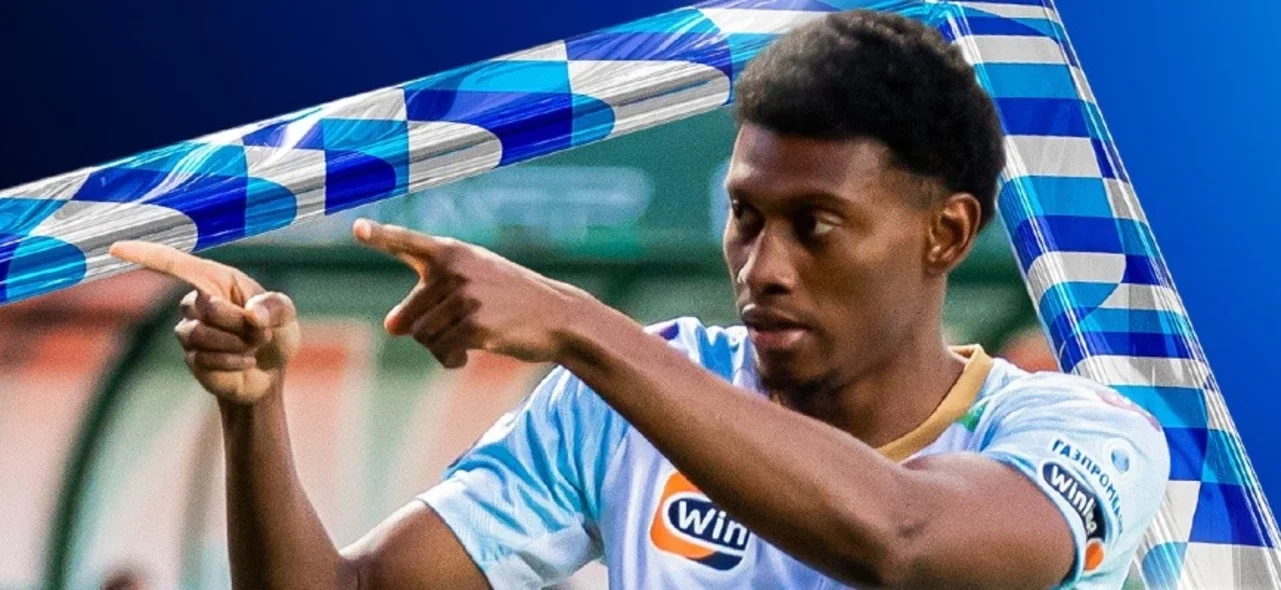 Cassierra acumula 30 goles con la casaca de Zenit de Rusia - X: @fczenit_en Mateo Cassierra - Delantero colombiano de Zenit - X: @fczenit_en
