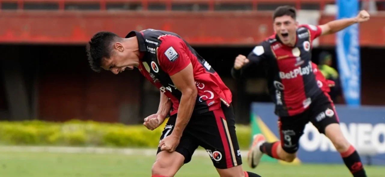 Mauricio Duarte marcó el gol del triunfo de Cúcuta ante Quindío - VizzorImage
