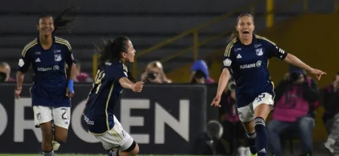Millonarios venció a Santa Fe por primera vez en la Liga Femenina / VizzorImage / Luis Ramirez