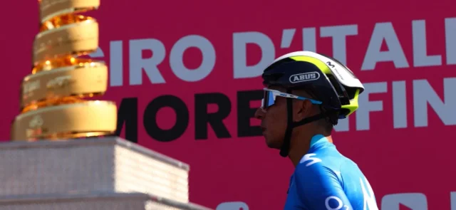Nairo Quintana en el Giro de Italia - AFP