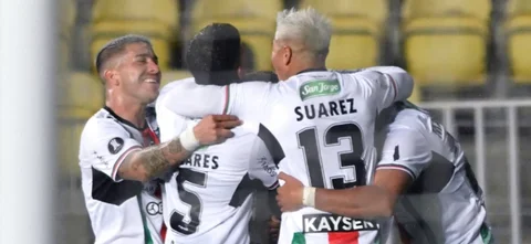 Palestino derrotó 1-0 a Flamengo por la fecha 4 - AFP