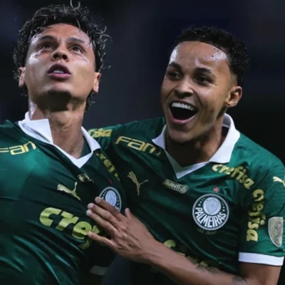 ¡Para repetir mil veces! Golazo de Richard Ríos con Palmeiras