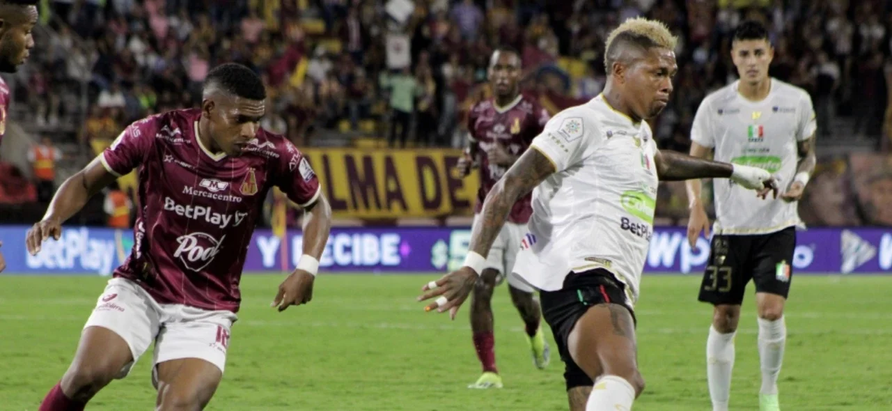 Tolima y Once Caldas empatarón en el Manuel Murillo Toro / VizzorImage / Juan Torres