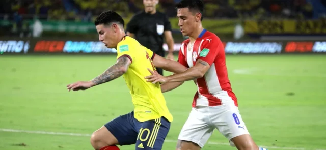 La última vez que Colombia y Paraguay se enfrentaron, la ‘tricolor’ ganó 1-0 / VizzorImage / Jairo Cassiani