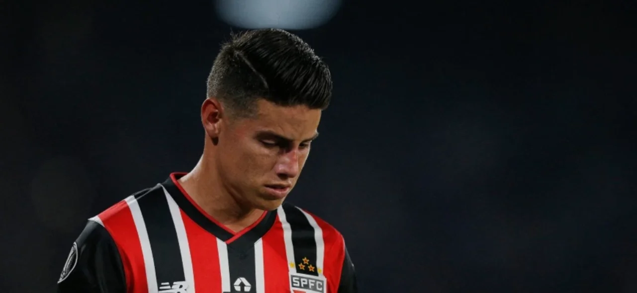 James Roríguez llegó a Sao Paulo en julio de 2023 / AFP
